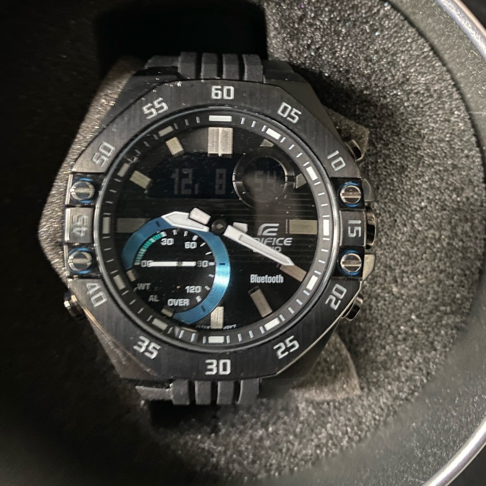 48mm Men's Casio Edifice Analog-Digital